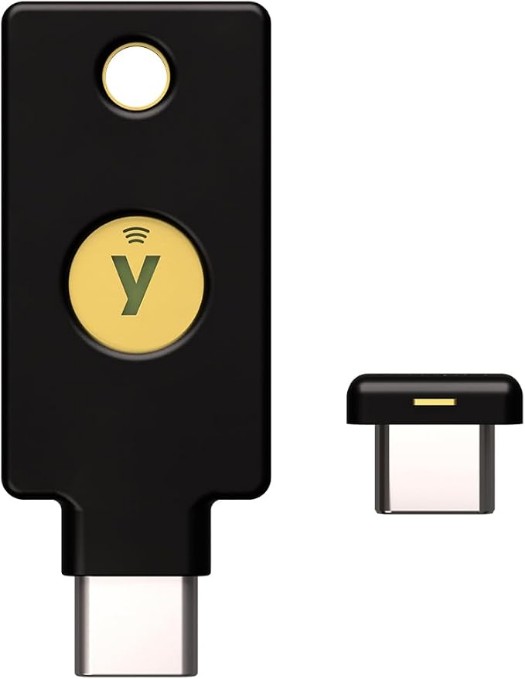 Yubico - YubiKey 5C NFC and Nano 5C Bundle - Two-Factor authentication (2FA) Security Key, Connect via USB-C or NFC, FIDO Certified - Protect Your Online Accounts